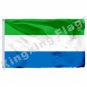 sierra leone 1961 Flag With Shaft 3x5ft Polyester Estonia National Flag Flying Size No.4 90x150cm
