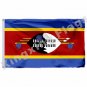 Swaziland Flag 3ft X 5ft Polyester Ukraine National Flag Flying Size No.4 90x150cm3x5FT