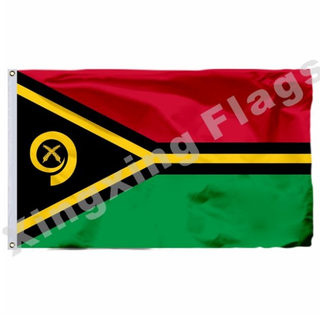 Vanuatu 1980 Flag 3ft X 5ft Polyester Angola National Flag Flying Size No.4 90x150cm Custom