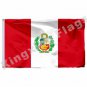 Peru 1950 Flag With Shaft 3ft X 5ft Polyester The Czech Republic National Flag Flying Size 90x150cm