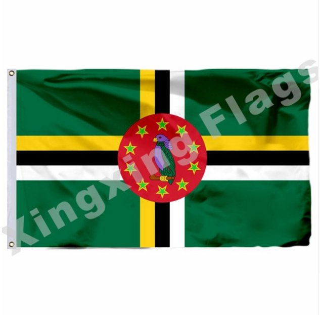 Dominica Flag 3ft X 5ft Polyester Dominica National Flag Flying Size No.4 90x150cm Custom Flag