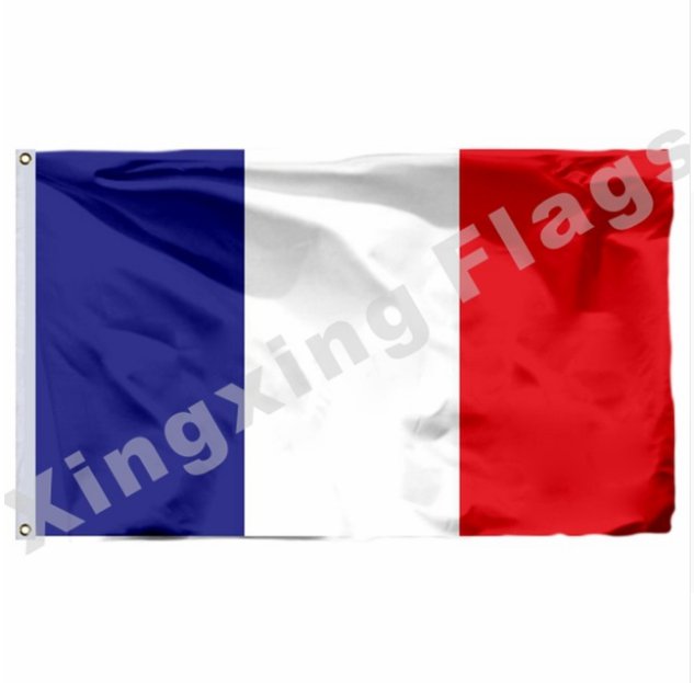 France 1830 Flag 3ft X 5ft Polyester Malta National Flag Flying Size No.4 90x150cm3x5FT