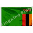 Zambia 1996 Flag 3x5ft Polyester Kyrgyzstan National Flag Flying Size No.4 90x150cm Custom Flag3x5FT
