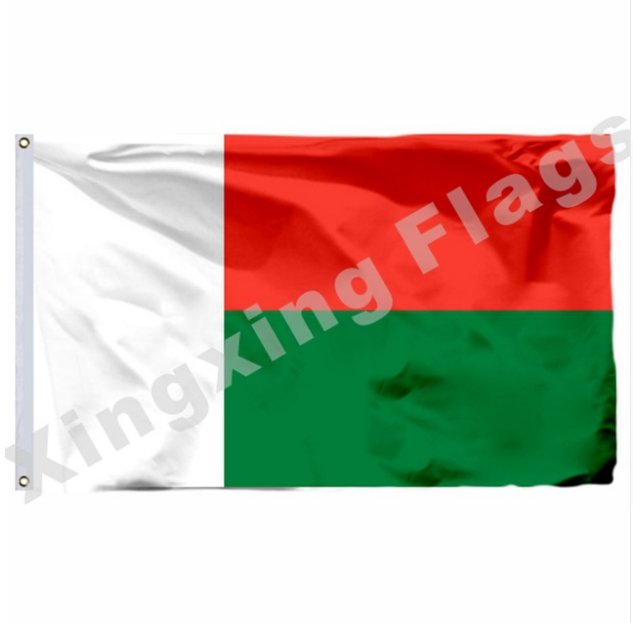 Madagascar 1958 Flag 3x5ft Polyester Rwanda National Flag Flying Size No.4 90x150cm Custom