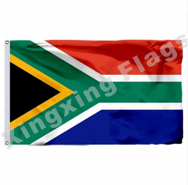South Africa Flag 3ft X 5ft Polyester South Africa National Flag Flying Size No.4 90x150cm3x5FT
