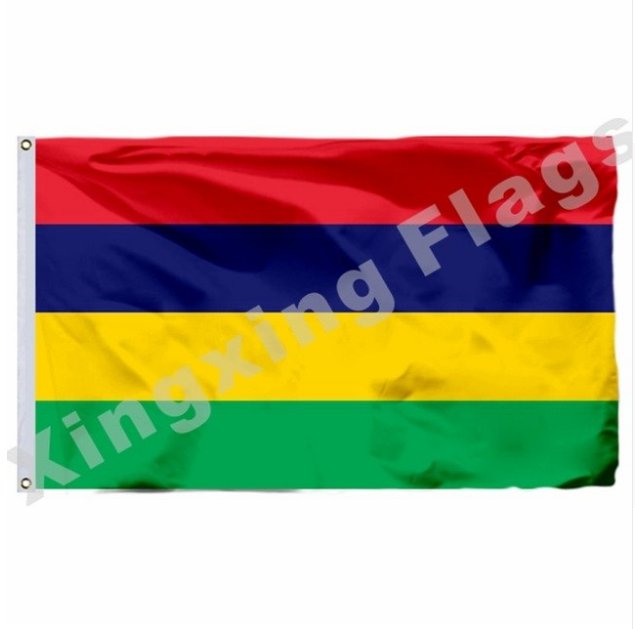 Mauritius Flag 3x5ft Polyester Mauritius National Flag Flying Size No.4 90x150cm Custom Flag