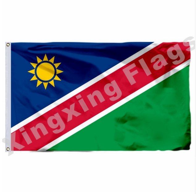 Namibia 1990 Flag 3x5ft Polyester Angola National Flag Flying Size No.4 90x150cm Custom Flag