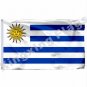Uruguay Flag With Shaft 3x5ft Polyester Aruba National Flag Flying Size No.4 90x150cm Custom Flag