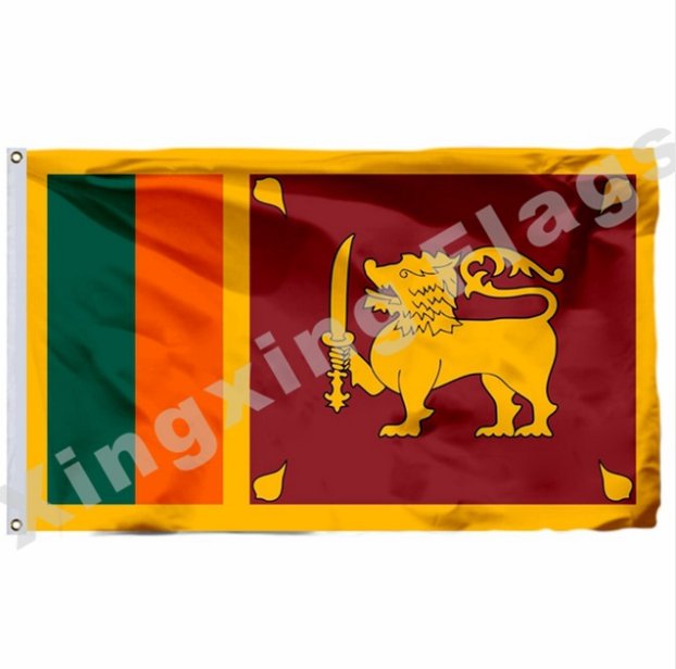 Sri Lanka 1972 Flag 3ft X 5ft Polyester Ukraine National Flag Flying Size No.4 90x150cm3x5FT