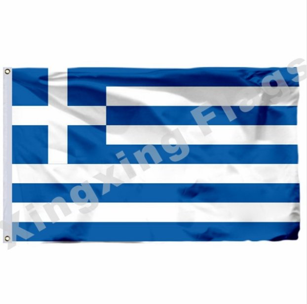Greece 1978 Flag 3x5ft Flying Flags Brass Grommets Car Flag 90x150cm Countries