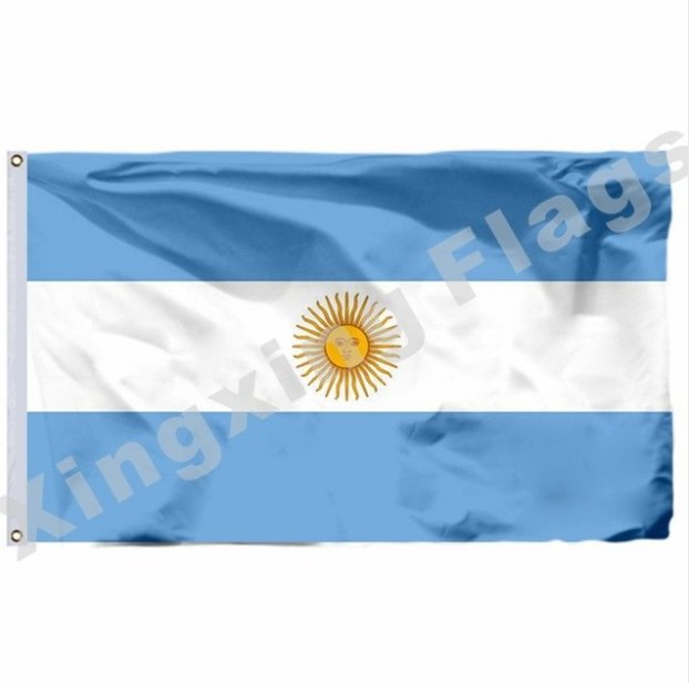 Argentina 1961 Flag 3ft X 5ft Polyester Tunis National Flag Flying Size No.4 90x150cm Custom Flag