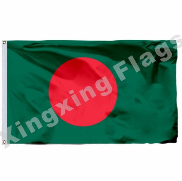 Bangladesh Flag 3x5ft Polyester Bangladesh National Flag Flying Size No.4 90x150cm Custom Flag