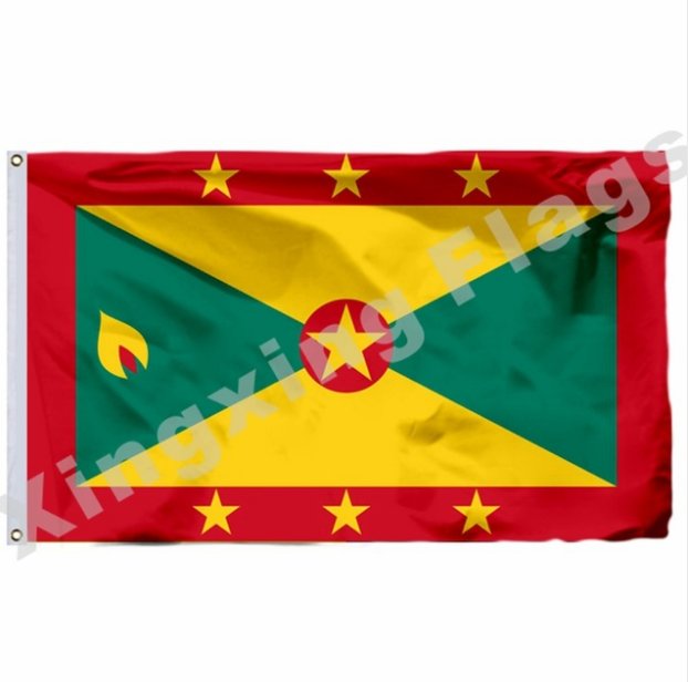 Grenada 1974 Flag 3x5ft Polyester Mauritius National Flag Flying Size No.4 90x150cm Custom Flag