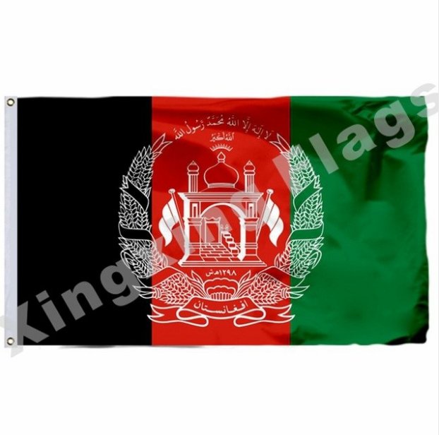 Afghanistan Flag 3x5ft Polyester Afghanistan National Flag Flying Size No.4 90x150cm Custom Flag