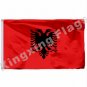 Albania 1992 Flag With Shaft 3x5ft Polyester Aruba National Flag Flying Size No.4 90x150cm