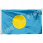 Palau 1981 Flag With Shaft 3x5ft Polyester Andorra National Flag Flying Size No.4 90x150cm Custom