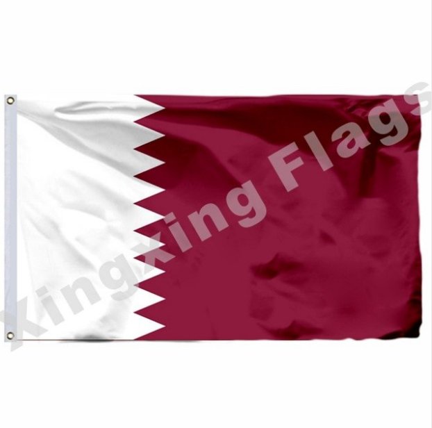 Qatar Flag 3ft X 5ft Polyester Qatar National Flag Flying Size No.4 90x150cm Custom Flag3x5FT
