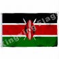 Kenya Flag 3ft X 5ft Polyester Kenya National Flag Flying Size No.4 90x150cm3x5FT