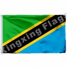 Tanzania 1964 Flag 3ft X 5ft Polyester Rwanda National Flag Flying Size No.4 90x150cm Custom Tanzania 1964 Flag 3ft X 5ft Polyester Rwanda National Flag Flying Size No.4 90x150cm Custom