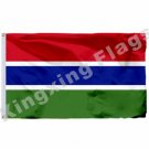 Gambia Flag With Shaft 3X5ft Polyester Gambia National Flag Flying Size No.4 90x150cm Custom Gambia Flag With Shaft 3X5ft Polyester Gambia National Flag Flying Size No.4 90x150cm Custom