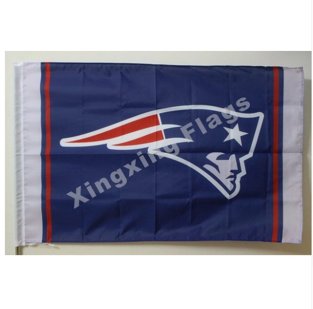 New England Patriots Column Flag 3x5ft Polyester NFL1 Banner Flying Size No.4 90*150cm