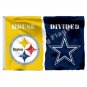 Pittsburgh Steelers Dallas Cowboys Flag 3x5ft Polyester NFL Team Banner Flying Size No.4 90*150cm