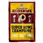 Washington Redskins Super Bowl Champions Flag 3x5ft Polyester NFL1 Banner Flying Size No.4 90*150cm