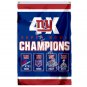 New York Giants Super Bowl Champions 4X Flag 3x5ft Polyester NFL1 Team Banner Flying Size No.4