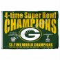 Green Bay Packers Super Bowl XXXI Flag 3x5ft Polyester NFL Team Banner Flying Size No.4 90*150cm
