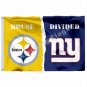 Pittsburgh Steelers New York Giants House Divided Flag 3x5ft Polyester NCAA Banner Flying Size No.4