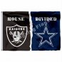 Oakland Raiders Dallas Cowboys Flag