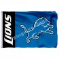 Detroit Lions Wordmark Flag 3x5ft Polyester NFL1 Banner Flying Size No.4 90*150cm Custom Flag