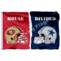 San Francisco 49ers Dallas Cowboys Helmets House Divided Flag 3x5ft Polyester NFL Banner Size No.4