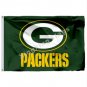 Green Bay Packers Wordmark Flag 3x5ft Polyester NFL1 Team Banner Flying Size No.4 90*150cm