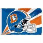 Denver Broncos Old Logo Helmet Flag 3x5ft Polyester NFL1 Team Banner Flying Size No.4 90*150cm