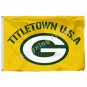 Green Bay Packers Titletown USA Flag 3x5ft Polyester NFL1 Team Banner Flying Size No.4 90*150cm