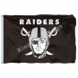 Car Flag Oakland Raiders car flag double sided 100D Polyester NFL