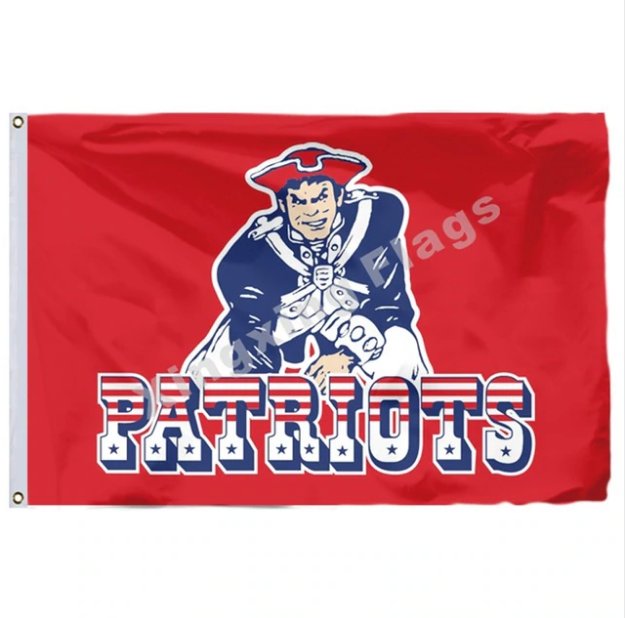 New England Patriots Old Flag 3ft x 5ft Polyester NFL Banner Flying Size No.4 90*150cm Custom flag