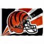 Cincinnati Bengals Helmet Lighting Flag 3x5ft Polyester NFL1 Banner Size No.4 144*96cm Custom Flag