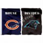 Chicago Bears Carolina Panthers House Divided Flag 3x5ft Polyester NFL Banner Size No.4 144*96cm