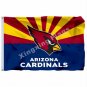 Arizona Cardinals Arizona State Flag 3x5ft Polyester NFL1 Banner Flying Size No.4 90*150cm Custom