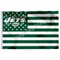 New York Jets With New York City Skyline Flag 3x5ft Polyester NFL Banner Flying Size No.4