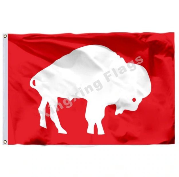 Buffalo Bills old logo Flag 3x5ft Polyester NFL Banner Flying Size No.4 90*150cm Custom flag