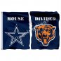 Dallas Cowboys Chicago Bears House Divided Flag 3x5ft Polyester NFL1 Banner Size No.4