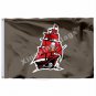 Tampa Bay Buccaneers Hollow Out Shape with US Flag 3x5ft Polyester NFL Team Banner Flying Size No.4