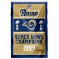 St. Louis Rams Super Bowl Champions Flag 3x5ft Polyester NFL1 Banner Flying Size No.4