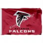 Atlanta Falcons Wordmark Flag 3x5ft Polyester NFL1 Team Banner Flying Size No.4 90*150cm Custom Flag
