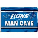 Detroit Lions Man Cave Flag 3x5ft Polyester NFL1 Banner Flying Size No.4 90*150cm Custom Flag