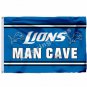 Detroit Lions Man Cave Flag 3x5ft Polyester NFL1 Banner Flying Size No.4 90*150cm Custom Flag