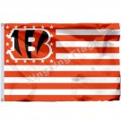 Cincinnati Bengals Nation Flag 3x5ft Polyester NFL Banner Flying Size No.4 90*150cm Custom Flag